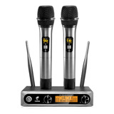 Tonor Micrófono Inalámbrico, Metal Dual Profesional Uhf I.