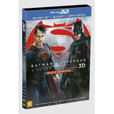 Batman Vs Superman Bluray + Bluray 3d Perfeito Estado