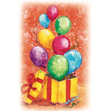 Tarjeta Spring 2024 Con Sobre -  Globos 