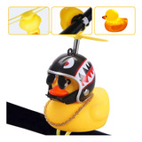 Patito Amarillo Con Casco Para Decorar Coche Bici Moto