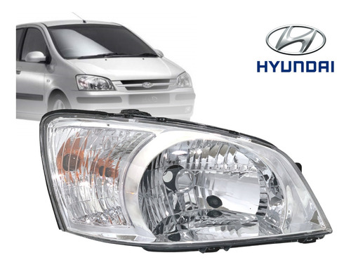 Faro Derecho Para Hyundai Getz (2008 - 2012) Foto 2