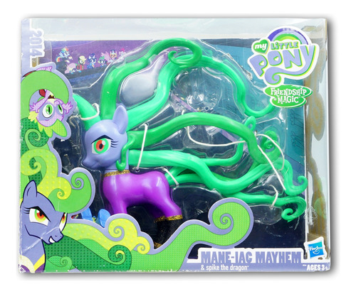 My Little Pony Mane-iac Mayhem & Spike The Dragon