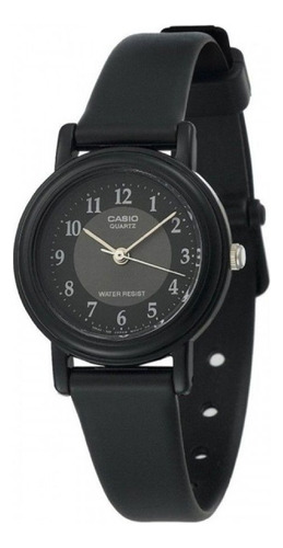 Reloj Casio Mujer Lq-139amb-1b3 Color De La Malla Negro Color Del Bisel Negro Color Del Fondo Negro