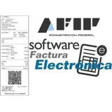 Programa Software Factura Electrónica Afip Ticket Fiscal