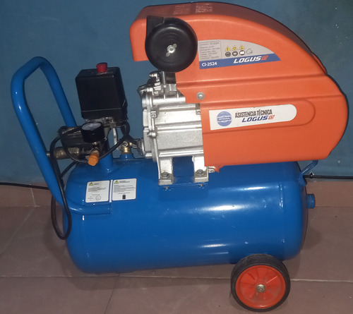 Compresor De Aire Logus  2hp 24l 118psi