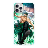 Capinha Roronoa Zoro One Piece Espada Capa De Celular