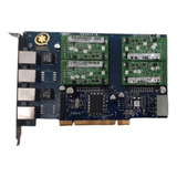 Placa Asterisk Tdm410 4 Fxs Suporte Até 4 Linhas De Entrada