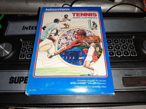 Video Juego Tennis De Intellivision,funcionando.