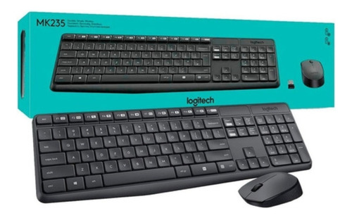 Kit Teclado Youse Inalámbrico Logitech Mk235