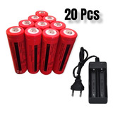 X20 Baterias 18650 Recargable 3.7v 8800mah Incluye Cargador 