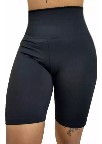 Calza Biker Mujer Lycra & Algodon Deportiva Ciclista Premium