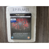 Blu Ray 4k Ultra Hd Homem Aranha - Trilogia - Lacrado