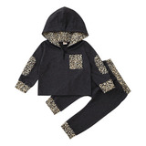 Tops Con Estampado De Leopardo Para Bebés Recién Nacidos Y N