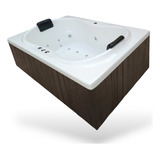 Jacuzzi Infinity 180x105 16 Jets 1 1/2 Hp Estructura Y Deck