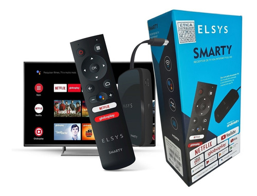 Smarty Receptor Tv Box Smart Android Netflix Youtube 