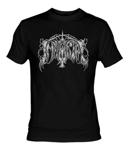 Immortal Playera Mayhem Mgla Burzum Bathory Black Metal Punk