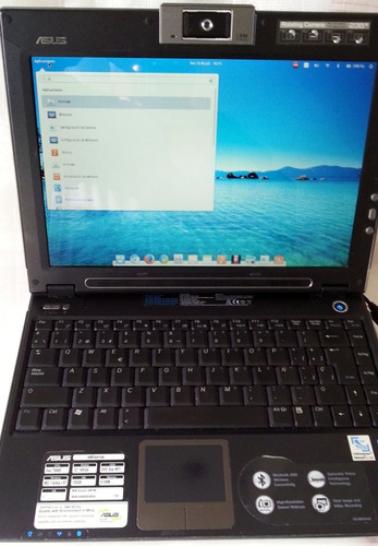 Notebook Asus W5fm 1.5gb Ram Ssd 120gb 1.5kg C/dvd±rw