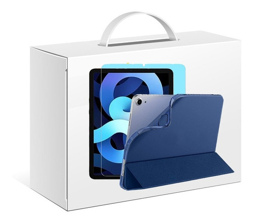 Funda Smart Cover Tpu Para iPad 10.9 Air Gen 5 + Vidrio