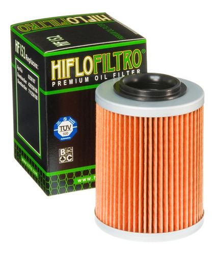 Filtro Aceite Can-am Outlander Commander Hiflofiltro Hf152