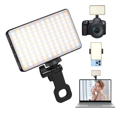 120 Luces Led Para Selfies, Luz Led Portátil Recargable De 3