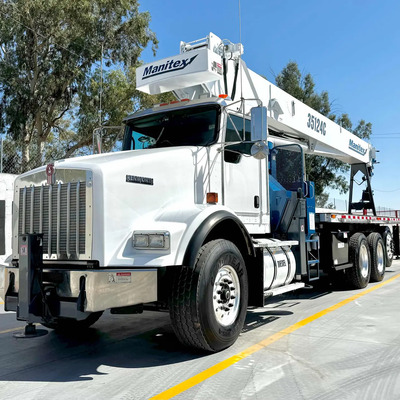 Grua Titan Manitex 35124c De 35 Ton En Kenworth T800 2009