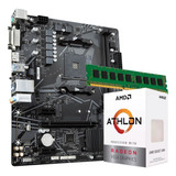 Actualizacion Combo Amd Athlon 3000g + 8gb + A320 Base