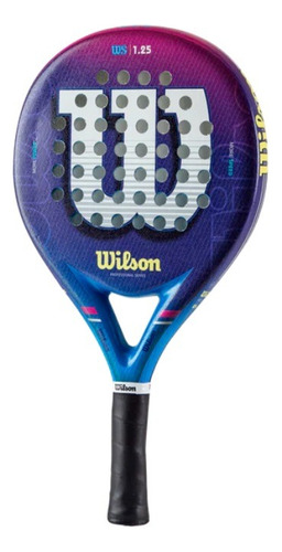 Paletas Padel Wilson Ws 1.25 Rough Principiante Rugosa S+w 