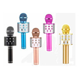 Microfono Karaoke Bluetooth Inalambrico Parlante Usb Sd Aux