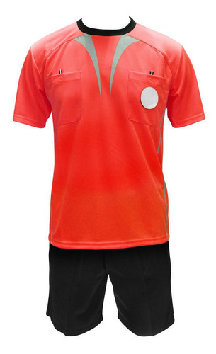 Set Arbitro Cafu Rfree Rojo Flash-negro 