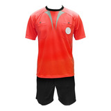 Set Arbitro Cafu Rfree Rojo Flash-negro 