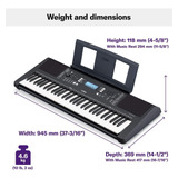 Pianos Digitales Yamaha - Hogar (psre373)