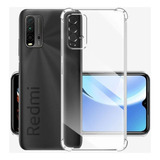 Carcasa Para Xiaomi Redmi 9t Transparente Antigolpe