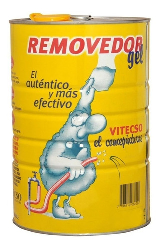 Removedor Gel Vitecso X 4 Litros Plaza Ani