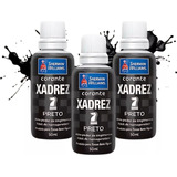 Xadrez Preto Corante Líquido Bisnaga 50ml 3 Unidades 