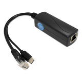 Revodata Gigabit Tipo C Poe Splitter Poe 48v A Salida Usb-c,