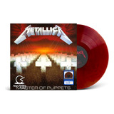 Metallica - Master Of Puppets - Lp Nuevo Vinilo Color Rojizo