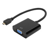 Adaptador De Convertidor De Video Micro Hdmi A Vga 1080p Par