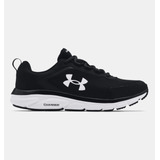 Tenis Para Hombre Under Armour Charged Assert 9 Color Black/white (001) - Adulto 8.5 Mx