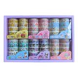 60 Washi Tape Sanrio Melody Kuromi Cinamoroll Pochacco