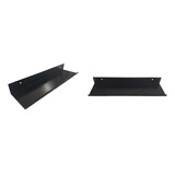 Estante De Pared Flotante 40cm Chapa Deco Organizador Hache