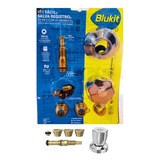 Kit Salva Registro Fácil 10 Em 1 C/ Acabamento C-50 Blukit