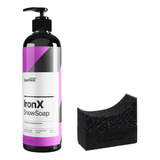 Carpro Kit Iron X Snow Soap 500ml Y Aplicador Curvo