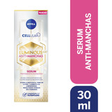 Nivea Cellular Luminous Serum Anti Manchas 30ml Tipo De Piel Todo Tipo De Piel