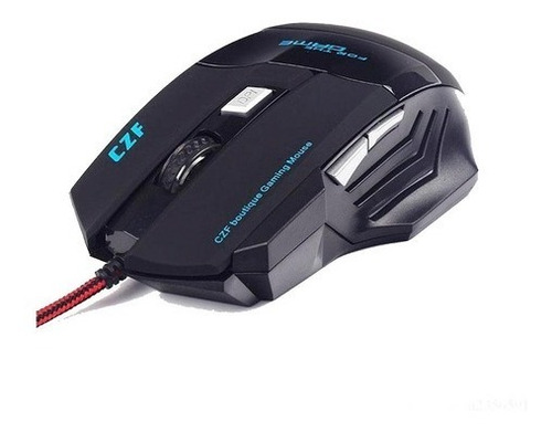 Mouse Gamer Retroiluminado 6 Teclas Cable Usb Alámbrico T6