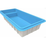 Piscina De Fibra 1500 Litros - Tamanho 2,5x1,5m