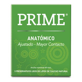 Preservativo Prime Anatomico X 3