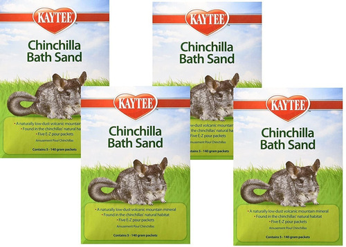 (4 Pack) Kaytee Chinchilla Bath Sand