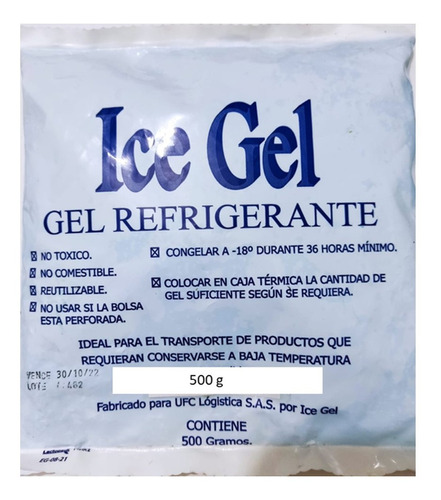 Gel Refrigerante X 50 Unid - Unidad a $7360