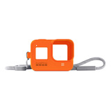 Gopro Funda + Cordón (hero8 Black) Hyper Orange - Accesori.