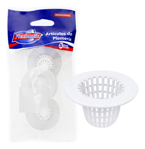 Atrapatodo Para Lavabo En Bolsa, 3 Piezas Fleximatic 2720a